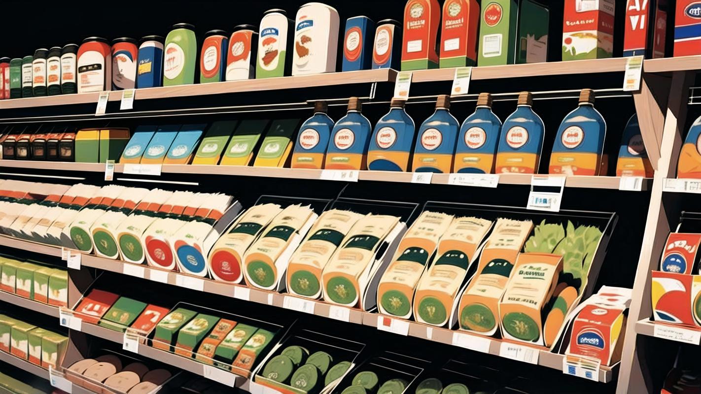 日用百貨商店背景圖精選 捕捉日常生活中的美學與溫度